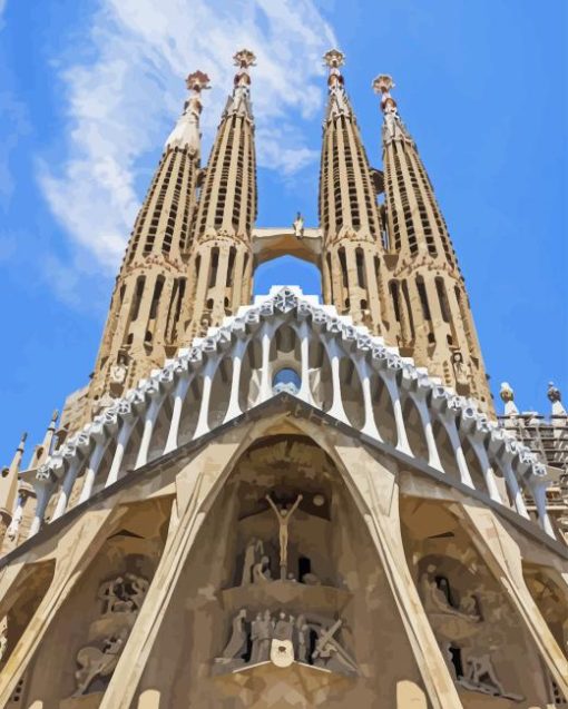 La sagrada Familia Diamond Painting