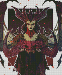 Lilith Diablo Game Diamond Painting