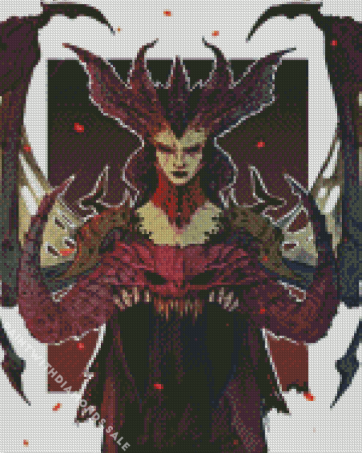 Lilith Diablo Game Diamond Painting