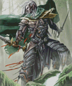 Mad Drizzt Diamond Painting