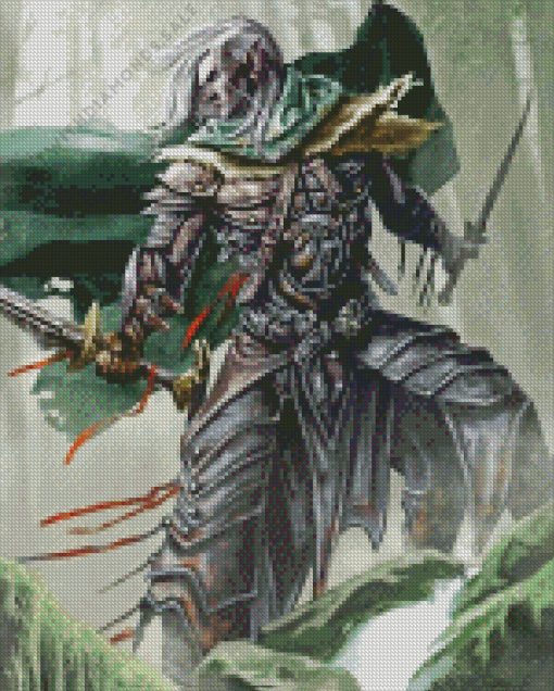 Mad Drizzt Diamond Painting