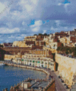 Malta Harbor Diamond Painting