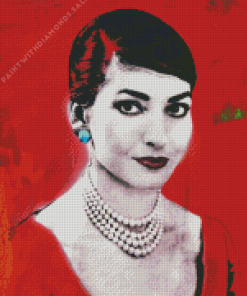 Maria Callas Diamond Painting