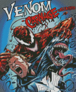 Marvel Venom And Carnage Diamond Painting