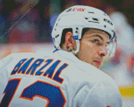 Mathew Barzal Diamond Painting