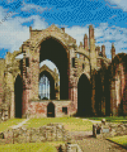 Melrose Abbey Diamond Painting