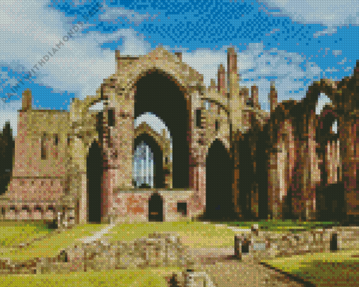 Melrose Abbey Diamond Painting