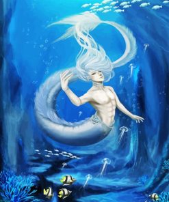 Merman Diamond Painting