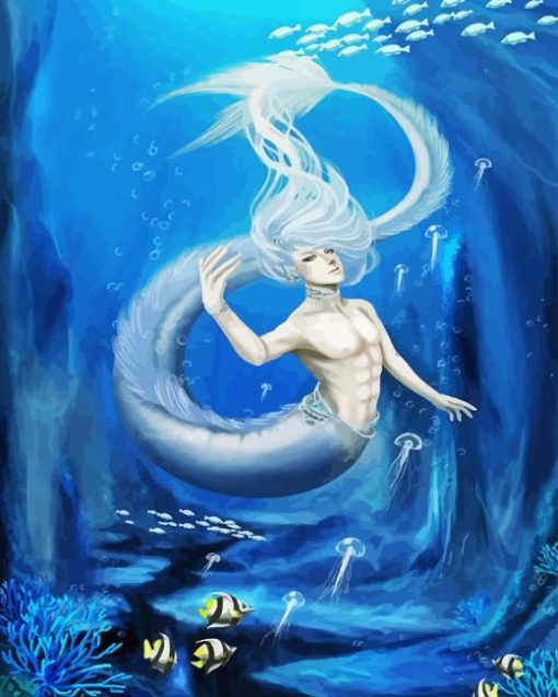 Merman Diamond Painting