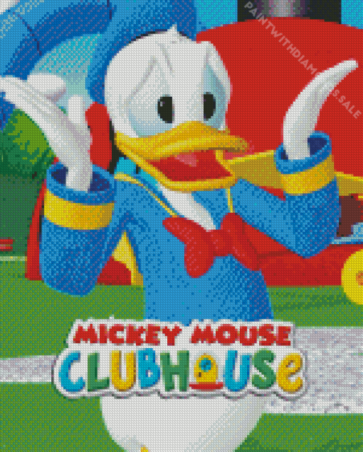 Mickey Mouse Clubhouse Diamond Painting