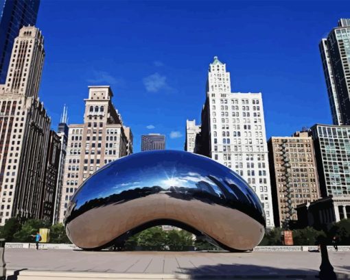 Millennium Park Diamond Painting