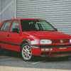 Mk3 Red Golf Diamond Painting