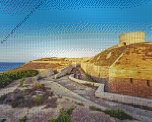 Mola Fortress Diamond Painting