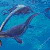 Mosasaurs Diamond Painting