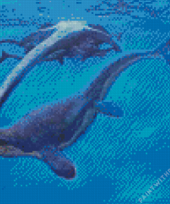 Mosasaurs Diamond Painting