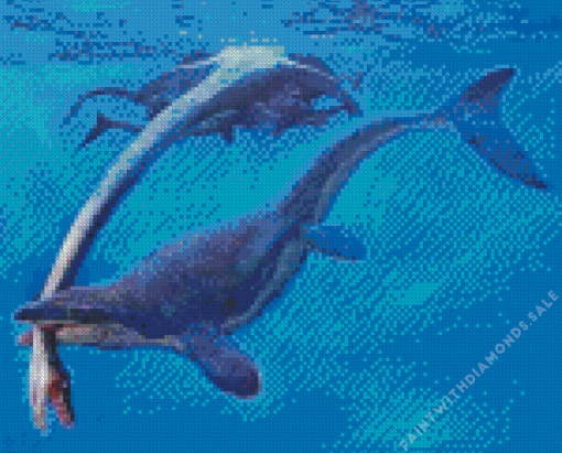 Mosasaurs Diamond Painting