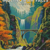 Multnomah Falls Poster Diamond Painting