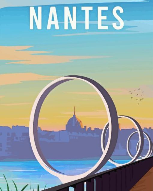 Nantes Poster Diamond Painting