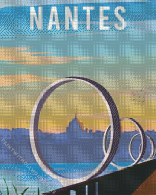 Nantes Poster Diamond Painting