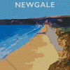 Newgale Pembrokeshire Poster Diamond Painting