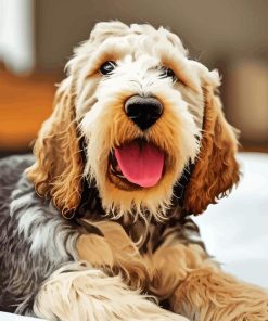 Otterhound Dog Diamond Painting