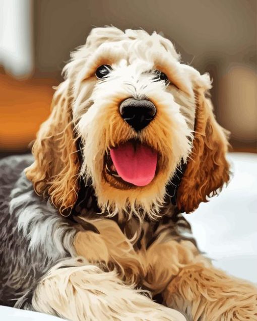 Otterhound Dog Diamond Painting