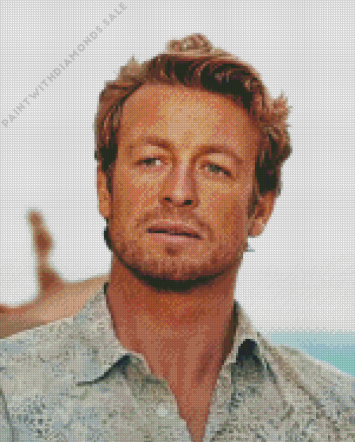 Patrick Jane Diamond Painting