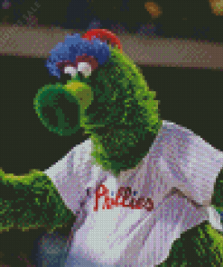 Phillie Phanatic Diamond Painting