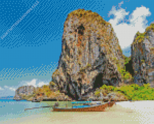 Phra Nang Beach Diamond Painting