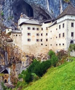 Predjama Castle Diamond Painting