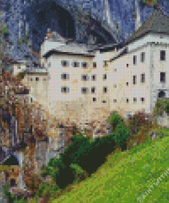 Predjama Castle Diamond Painting