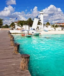 Puerto Morelos Diamond Painting