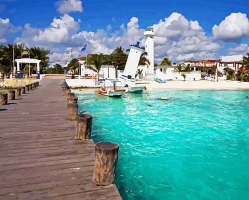 Puerto Morelos Diamond Painting