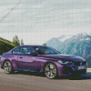 Purple BMW Diamond Painting