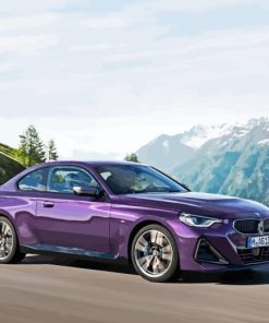 Purple BMW Diamond Painting