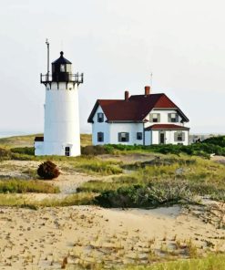 Race Point Lighthouse Diamond Painting