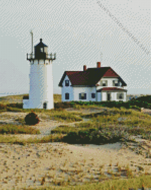 Race Point Lighthouse Diamond Painting