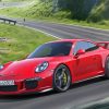 Red Porsche Diamond Painting