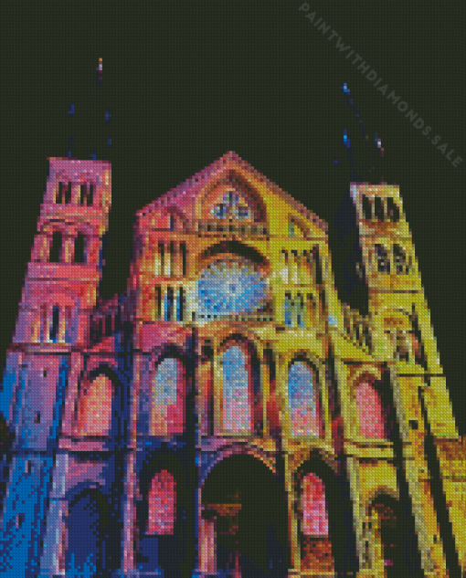 Reims Saint Remi Basilica Diamond Painting