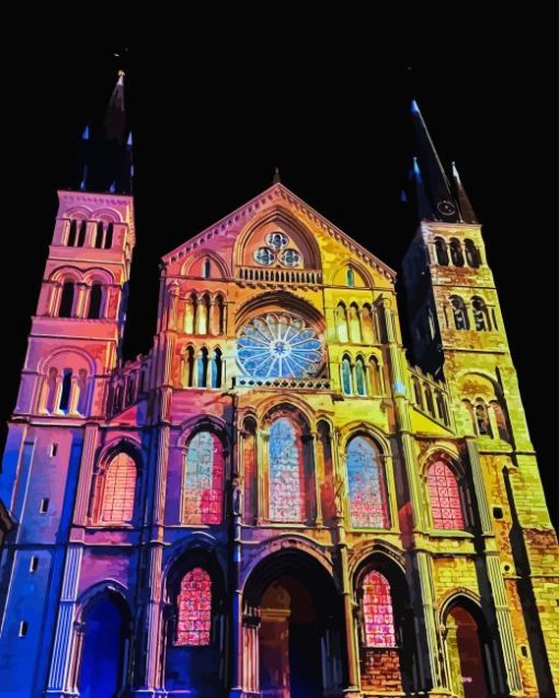 Reims Saint Remi Basilica Diamond Painting