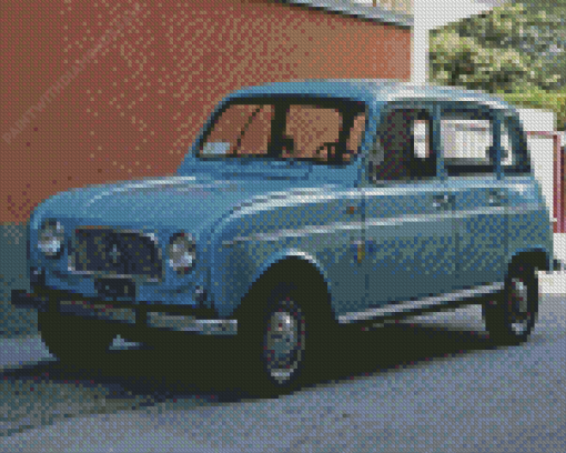 Renault 4 Diamond Painting