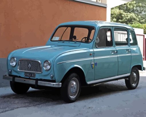 Renault 4 Diamond Painting