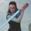 Rey Skywalker Star Wars Diamond Painting