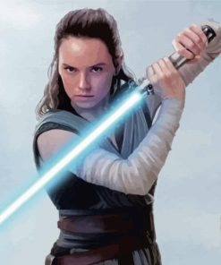 Rey Skywalker Star Wars Diamond Painting