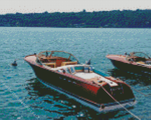 Riva Aquarama Diamond Painting