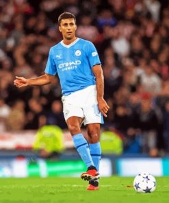 Rodri Soccer Player Diamond Painting