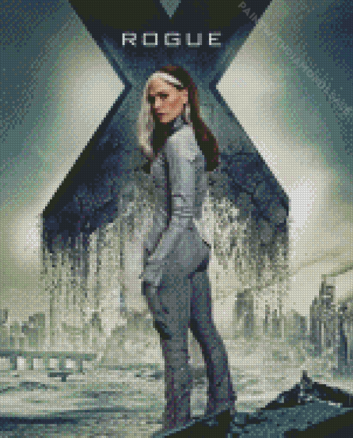 Rogue X Men Movie Diamond Painting