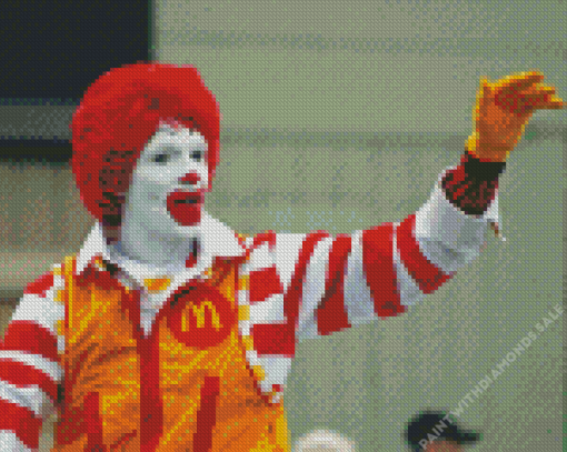 Ronald McDonald Diamond Painting