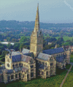 Salisbury Cathedral Diamond Painting