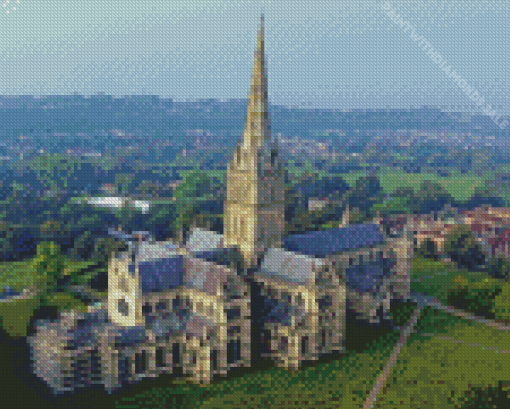 Salisbury Cathedral Diamond Painting